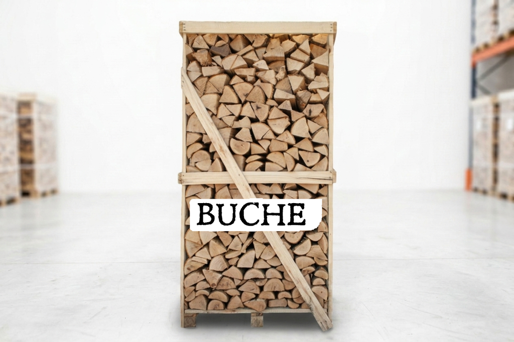 Brennholz Palette - Buche - 25 cm - kammergetrocknet - 2 RM – Bild 2