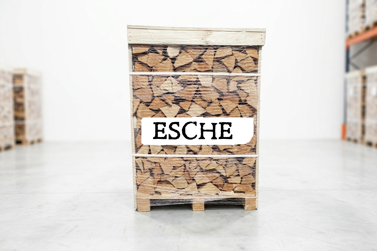 Brennholz Palette - Esche - 30/33 cm - kammergetrocknet - 1 RM – Bild 2