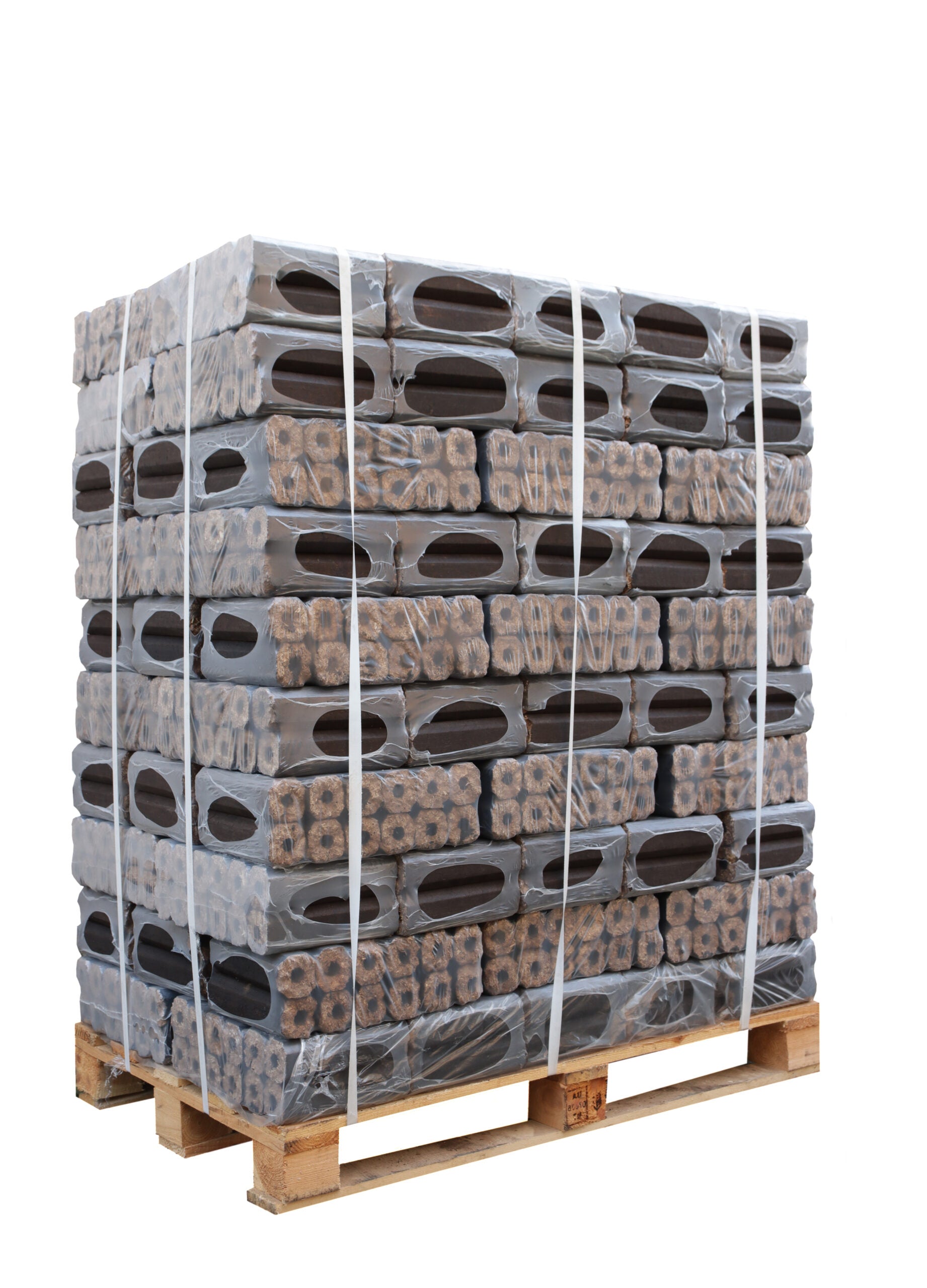 Hartholzbriketts Pini-Kay 960 Kg Achtkantig