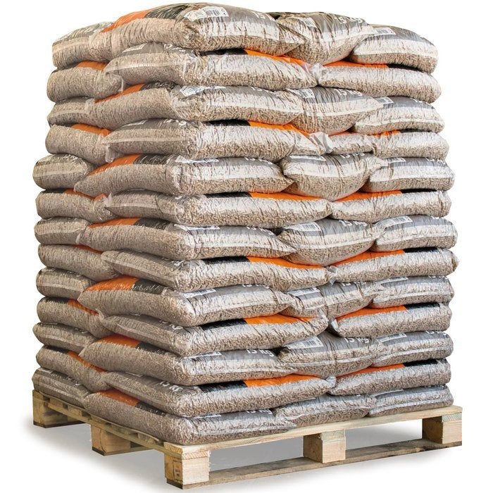 HEIZFUXX Holzpellets Grey 6mm ENplusA1, 65 x 15kg Palette