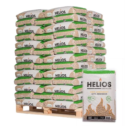 HELIOS Premium-Pellets – Palette 65 Säcke à 15 kg – Bild 2