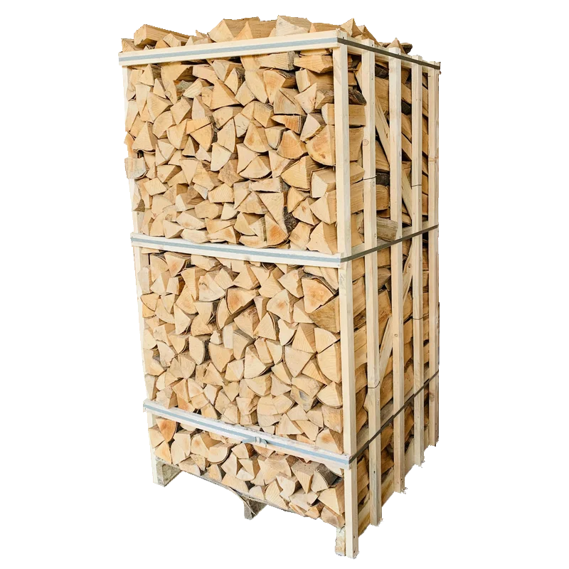 Trockenes Brennholz, Scheite 33 cm und 40 cm, 3 Kubikmeter pro Palette – Bild 1