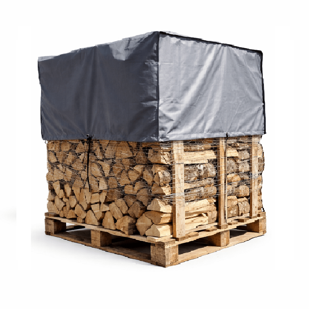 Brennholz aus Weißeiche 50 cm trocken auf Palette