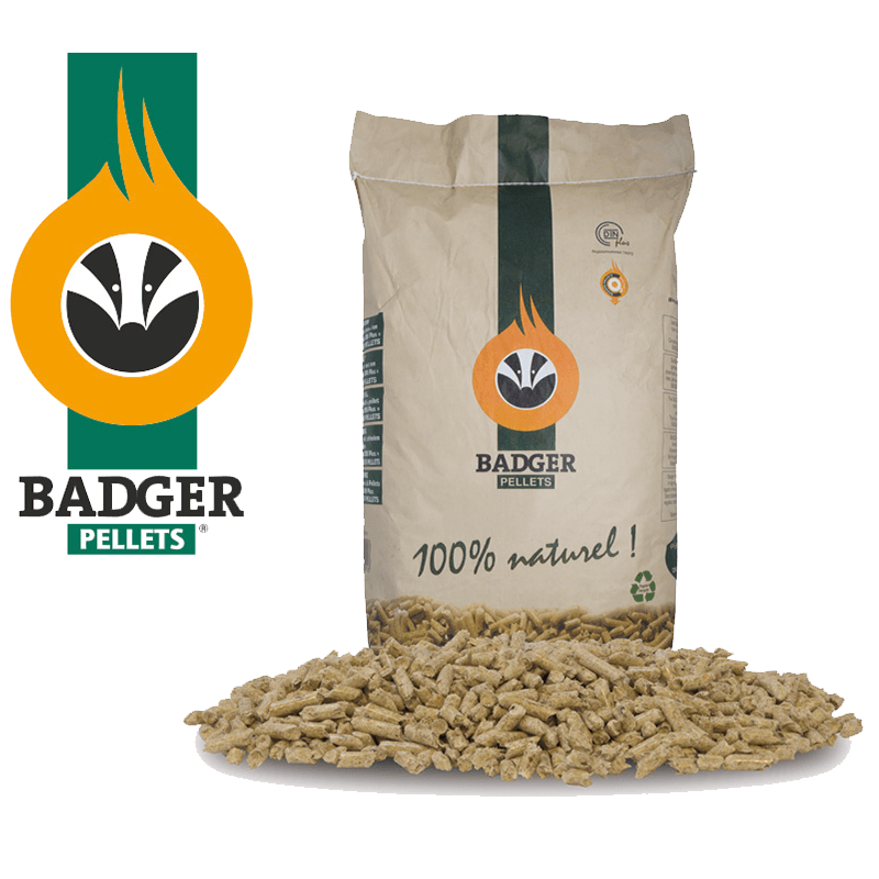 BADGER Pelletpalette – 65 Säcke à 15 kg – Bild 2